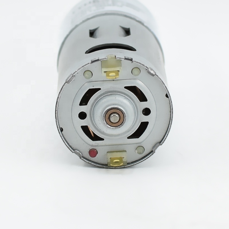 Speed Adjustable 37mm 12V/24V Gearbox 15W PMDC Mini DC Gear Reduction Motor with Lar Torque 20kgcm CE Certified