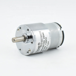 Reversible 37mm micro gearbox 3 volt 6v 12v 24v PMDC low speed 20 rpm high torque dc gear reductor motor for automatic cooker