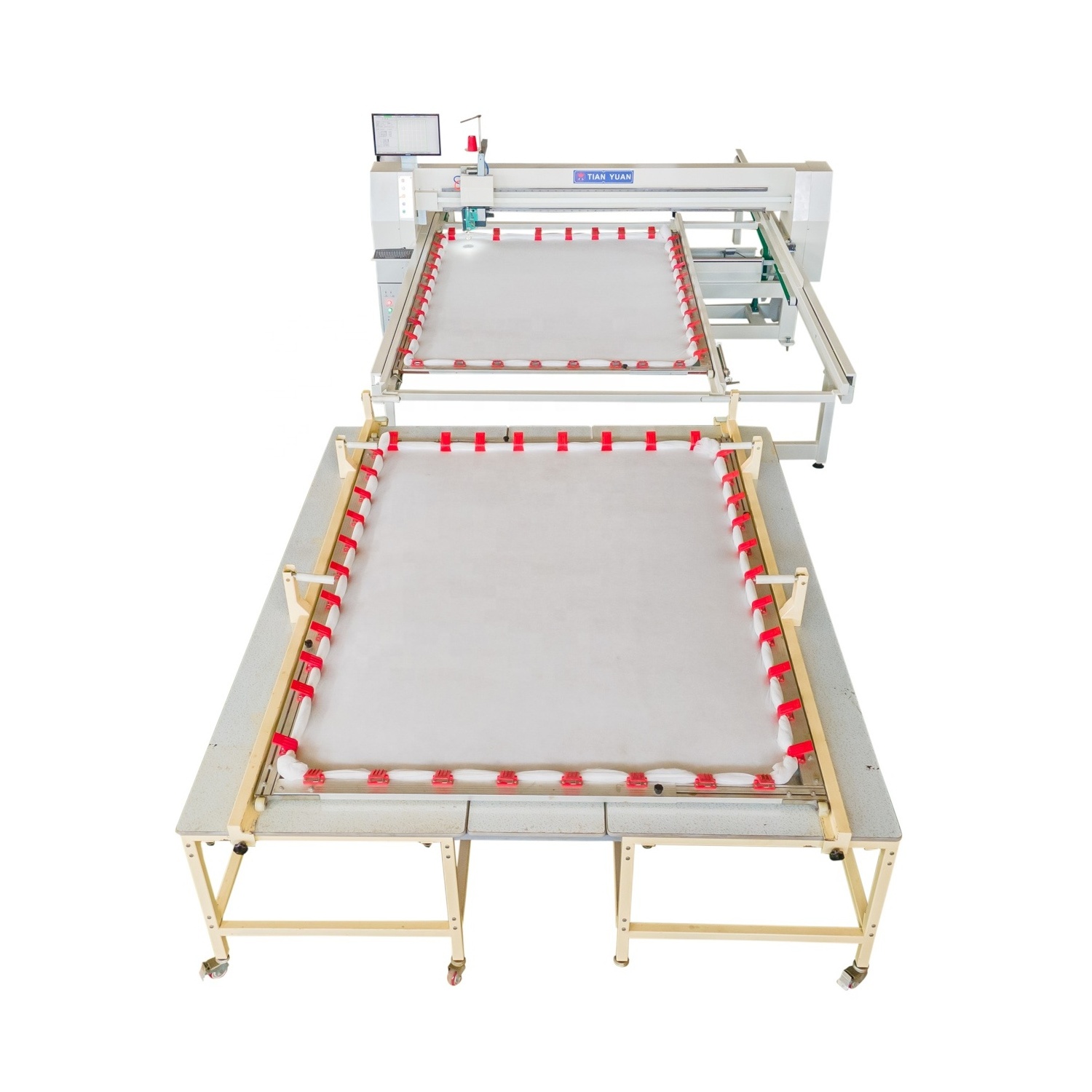 Quilt Making Continuous Sewing Computerized Quilting Machine For Mattress Industrial Quilting Machine