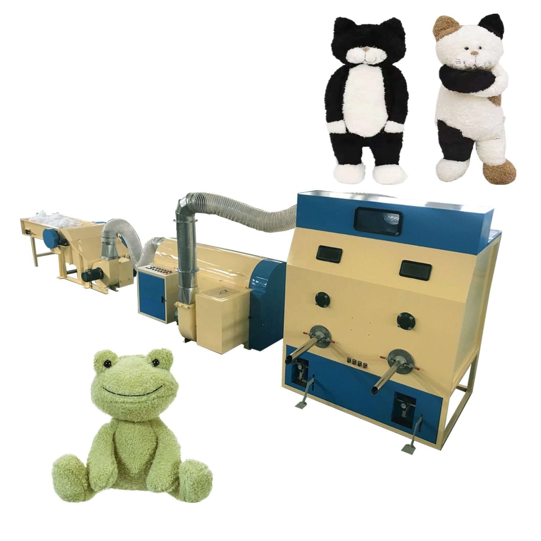 Fiber Filled Toys Stuffing Machine Toys Making Machine