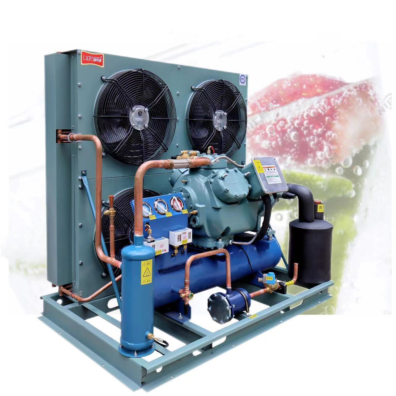 Hot selling manufacturer direct sales  Industrial 10hp Water-Cooled Cooling Chiller Condensing Unit  air cooled unit for food