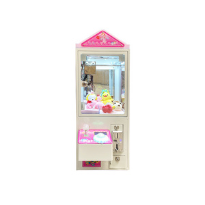 Factory Wholesale Coin Operated Gift Vending Machine Catcher Claw Toy Doll Machine Mini Claw Machine With Bill Acceptor