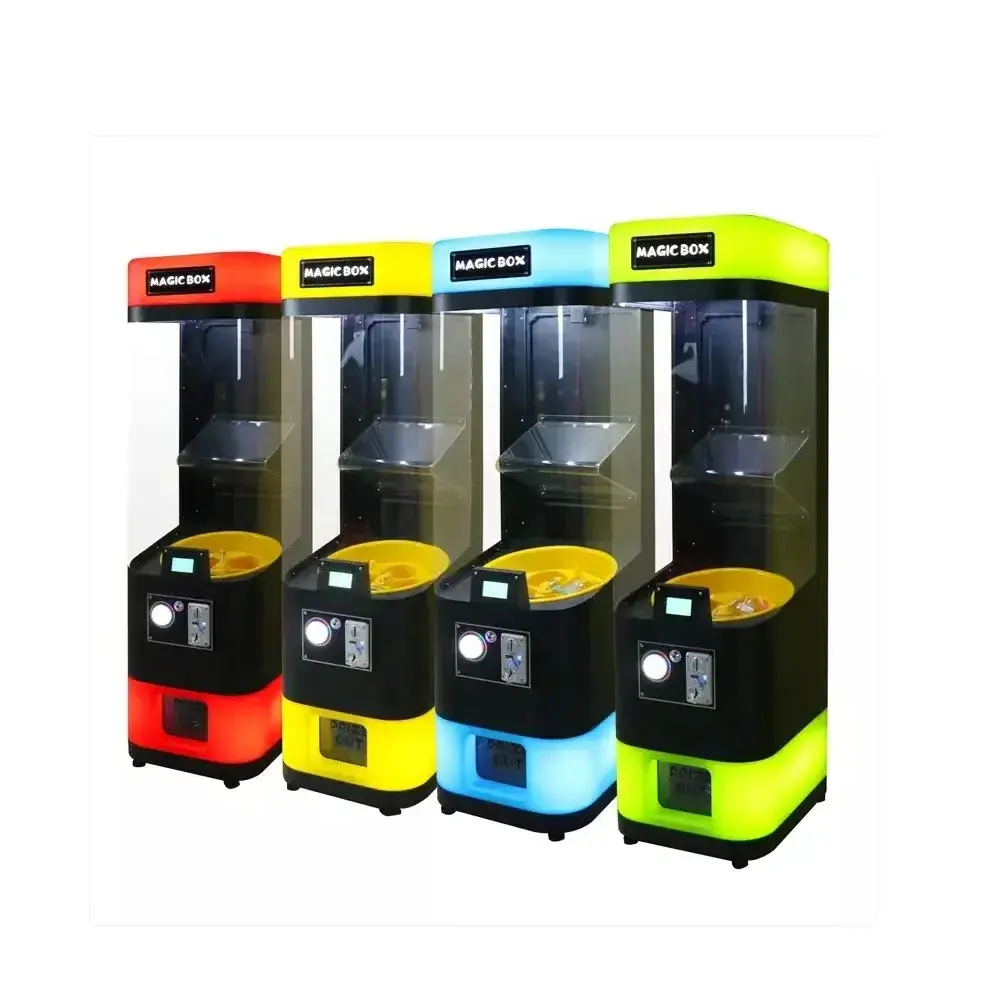 Coin Operated 100 mm Capsule Toy Vending Machine Japanese Gashapon Arcade Games Self-Service Iron Vending Machine at 220V