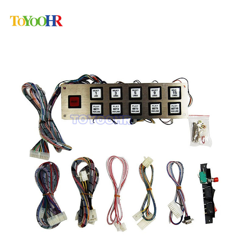 harness for life of luxury game board harness for gaming machine WMS 550 HARNESS Kit Skill Game Machine accessories