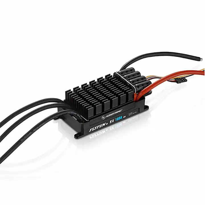 Hobbywing FlyFun 130A/160A HV OPTO V5 Speed Controller 6-14S Lipo Brushless ESC No BEC with DEO for RC Aircraft Quadcopter