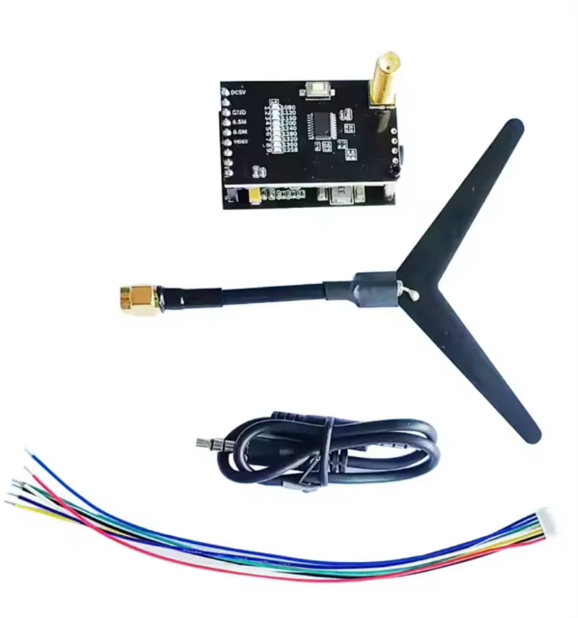 Long range 1.2GHz VTX/VRX 25/200/800/1600mw Transmitter VRX Receiver 9CH Matek Video Transmission Receiver for FPV Drone