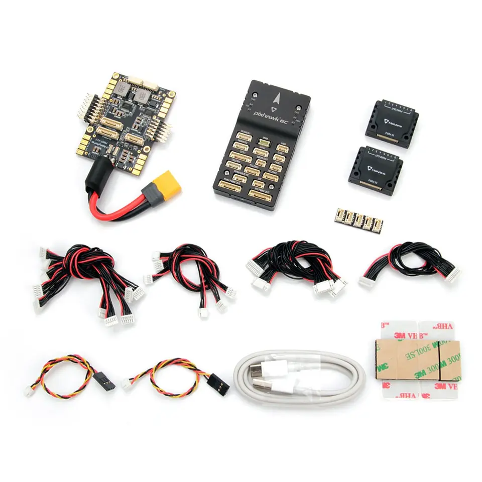 New Holybro Pixhawk 6C Autopilot H743 (Aluminum Case) PM02 / PM07 Power Module M8N GPS Flight Controller gps