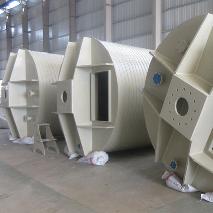 Tyic Round Winding chemical industry sulfuric acid storage PP TANK PPH HDPE TANKl tank for electroplating tower