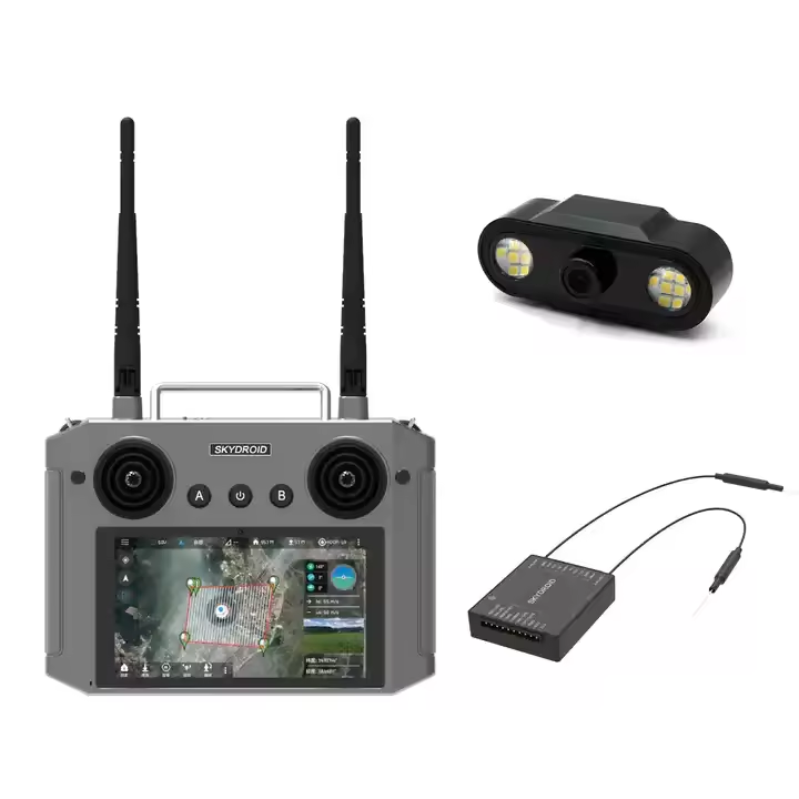 Skydroid H12 Mini 2.4GHz 1080P Remote Controller Digital Video Data Transmitter for FPV Agricultural Drone Compatible Camera