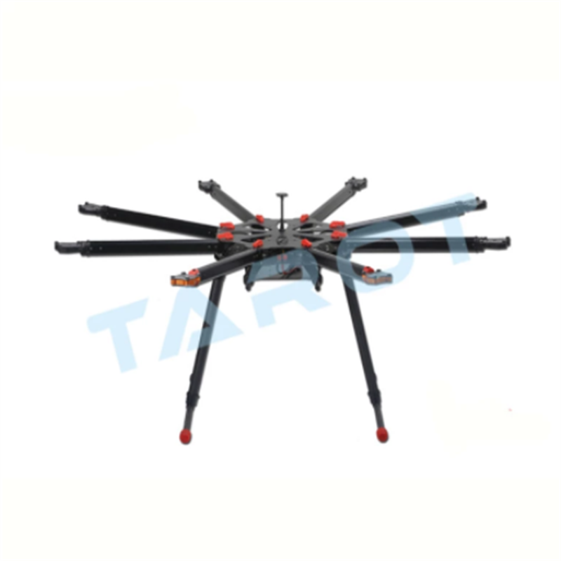 Tarot-rc Original Drone Accessories Diy Big Drone Tarot X8 Folding Carbon Fiber Octocopter Frame Parts Retractable Landing Gear