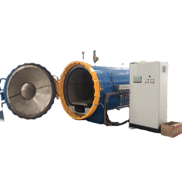 ASME fully automatic vacuum line high temperature and pressure composite carbon fiber autoclave