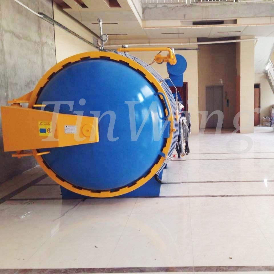 ASME fully automatic vacuum line high temperature and pressure composite carbon fiber autoclave