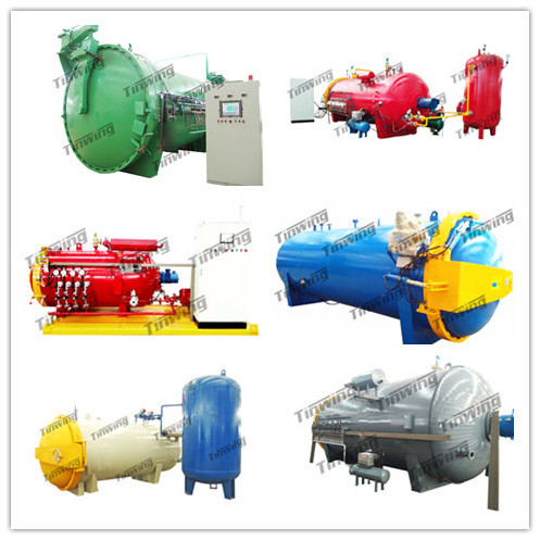 ASME fully automatic vacuum line high temperature and pressure composite carbon fiber autoclave