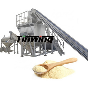 Sweet Potato Production Line Yam Cassava Flour Potato Powder Processing Machine Plant