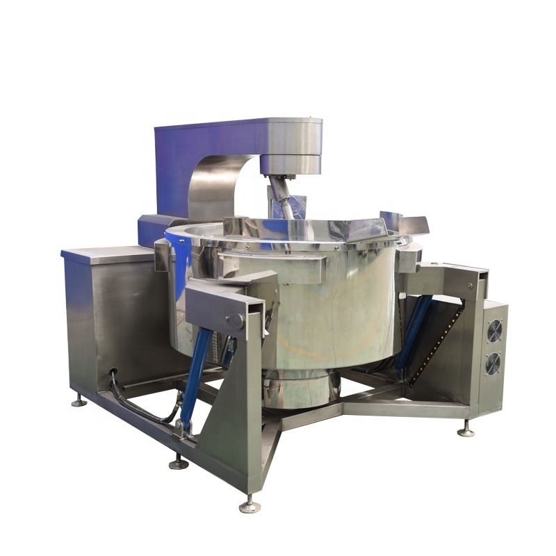 A variety of heating methods of jacket type stainless steel pot body food processing machinery