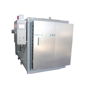 Cubic SUS304 food grade edible fungus sterilizer autoclave for cultivate mushroom machinery