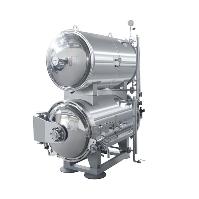 High Pressure Food Processing Retort / Horizontal Steam Sterilizer / Autoclave