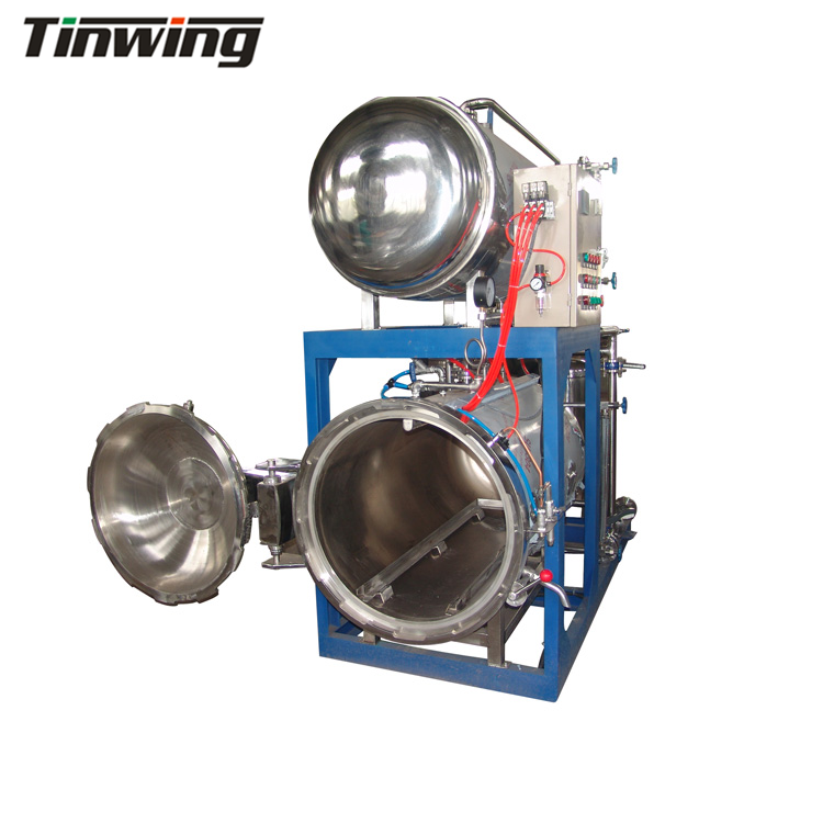 High Pressure Food Processing Retort / Horizontal Steam Sterilizer / Autoclave