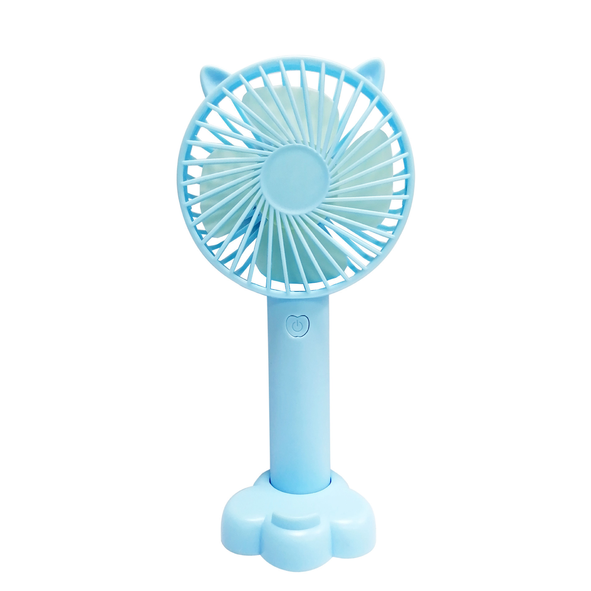 Hot sale portable small fan hand crank fan USB battery charging summer electric mini cool fan