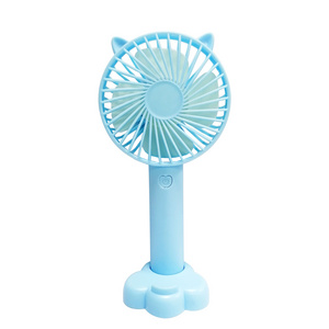 Hot sale portable small fan hand crank fan USB battery charging summer electric mini cool fan