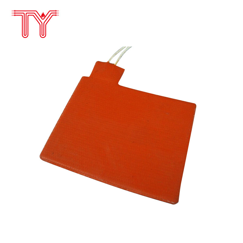 Flexible Different Shapes Silicone Rubber Heaters Heating Pad Mat Heater With Thermistor Thermostat