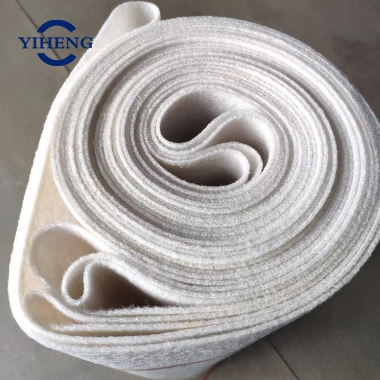 drying and part machine paper mill used press fabric polyester felt sheet