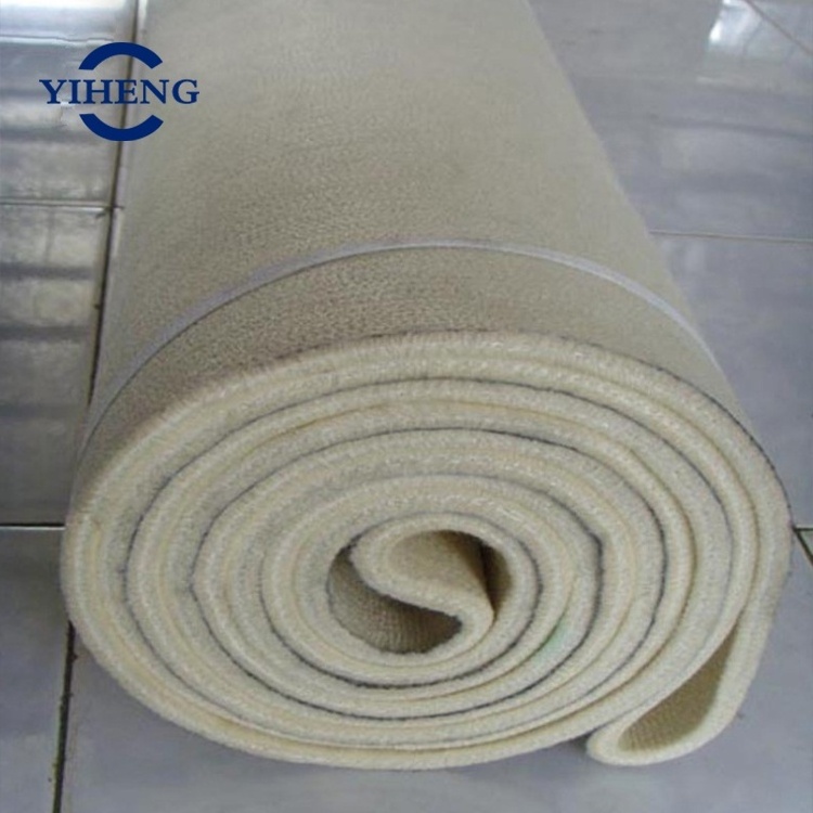 drying and part machine paper mill used press fabric polyester felt sheet