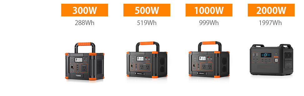 Portable Power Generator 300W 500W 2000W Solar Rechargeable Station For Outdoor Emergency Power Supply