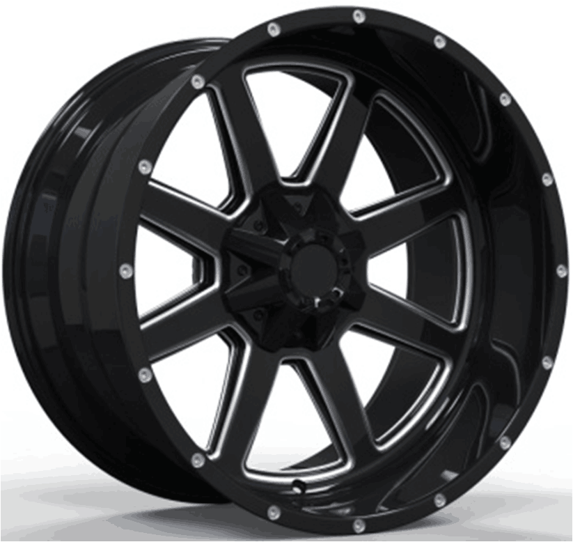 24 inch 24x12 forged alloy wheel rims