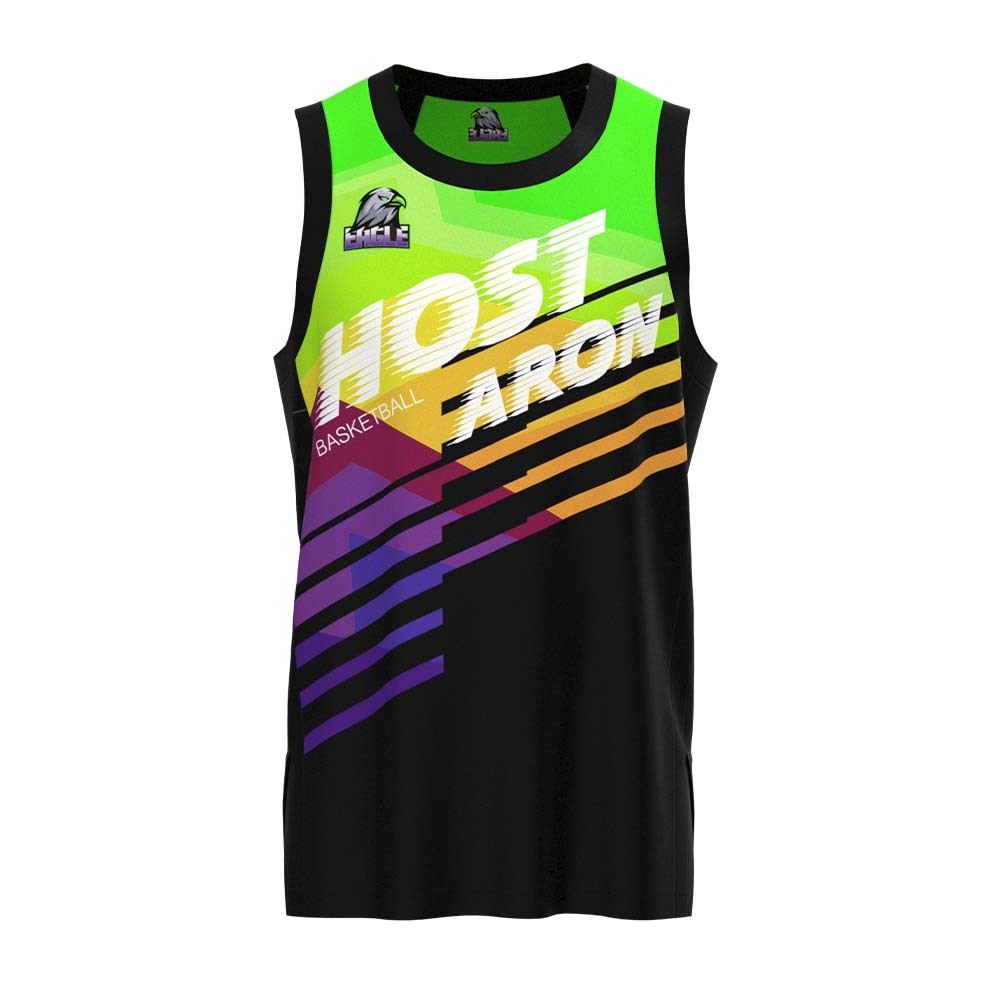 HOSTARON Custom Made Embroidery Blank Sublimation Mesh Funny Retro Gray 6xl Basketball Jersey