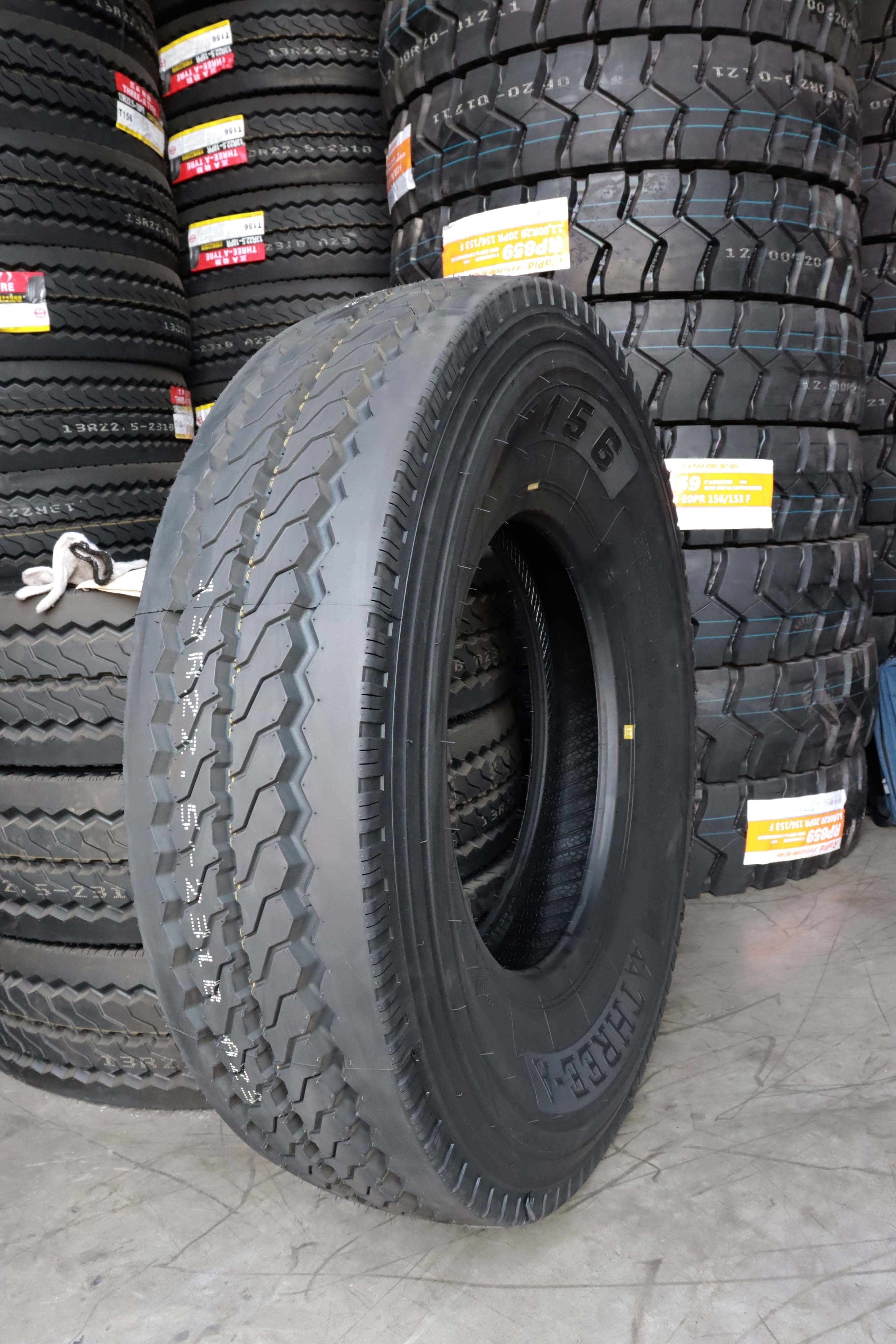 11r22.5 open shoulder drive truck tire 215/75R17.5 235/75R17.5 18pr, not used truck tire 12 22.5 315 80R22.5 385 65R22.5 700/16