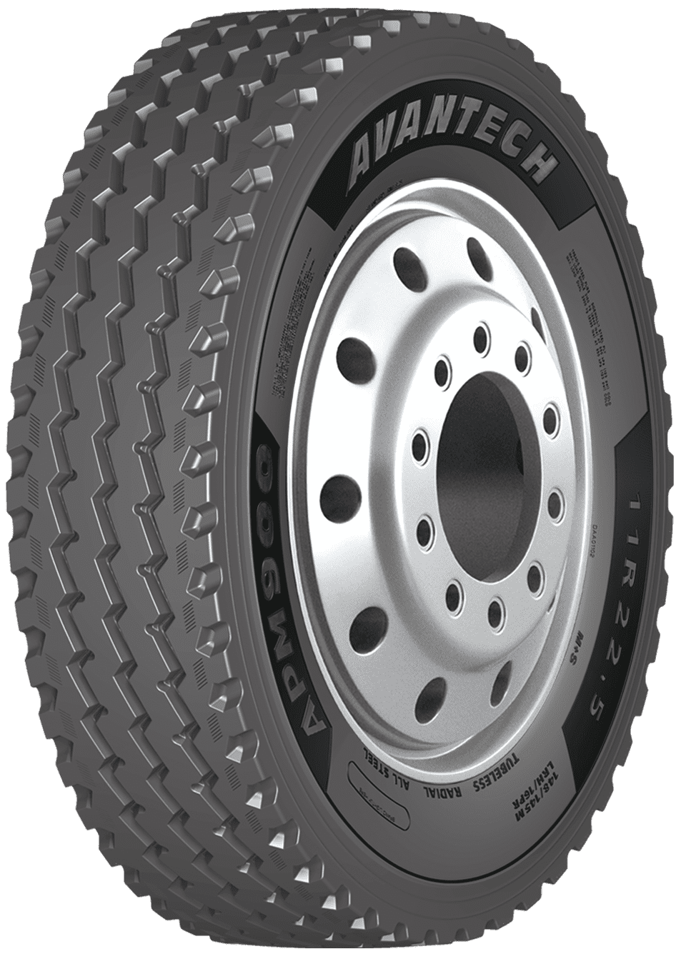 Thailand Truck tires 11R22.5 11R24.5 295/75R22.5 285/75R24.5 open shoulder closed USA America market, Avantech tire 11R22.5 24.5