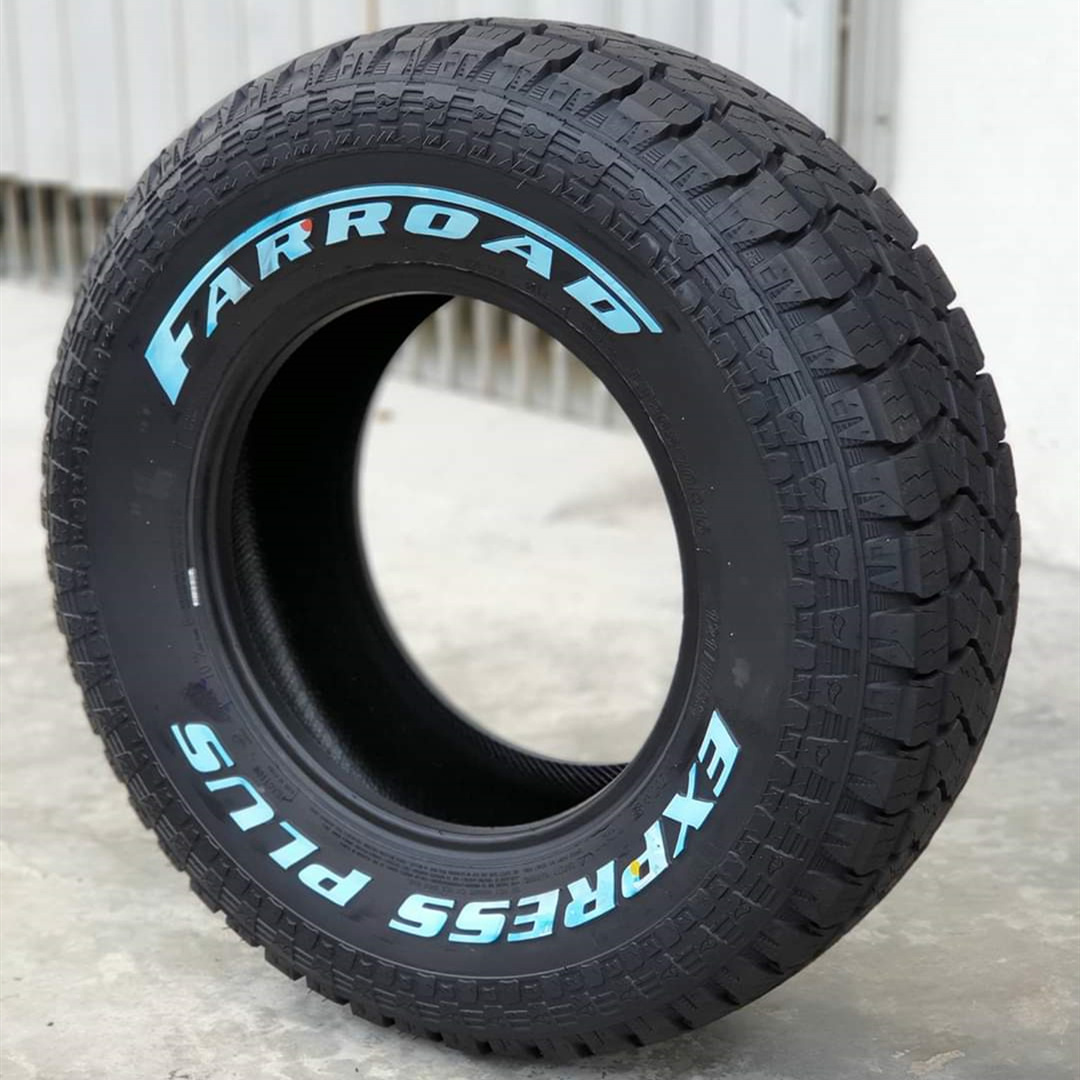 Farroad Saferich white car tire 31*10.5r15 245/75r16 30*9.5R15, mud tire LT285/75R16 35*12.50R18 passenger car tire 195/65r15