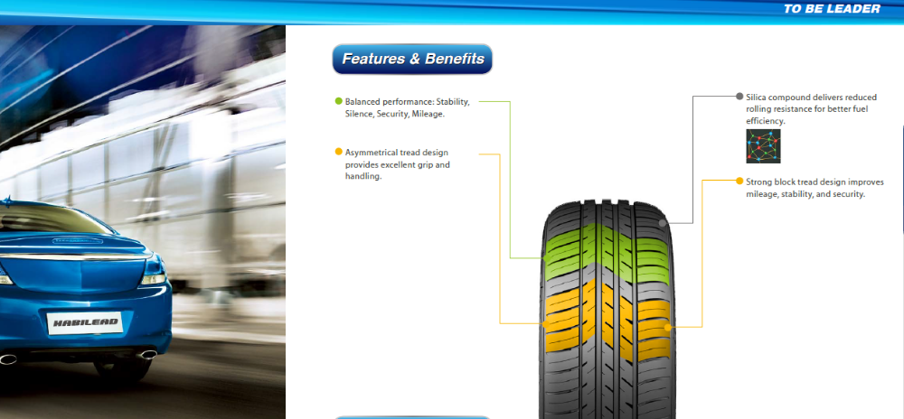 New anti slip tyres car tyres 225 55 17 with high performance