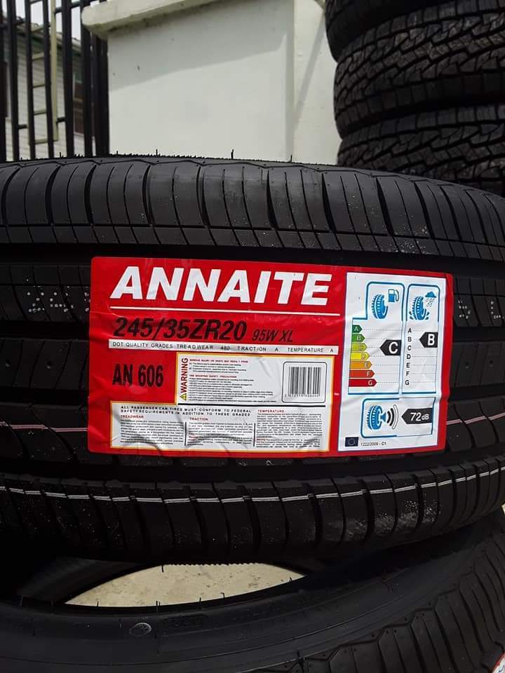 ANNAITE 18inch 19inch 20inch Customized Solid Car Tyre 245/45r18 245/40R18 245/40r20 Wholesale Price Passenger Car Tires