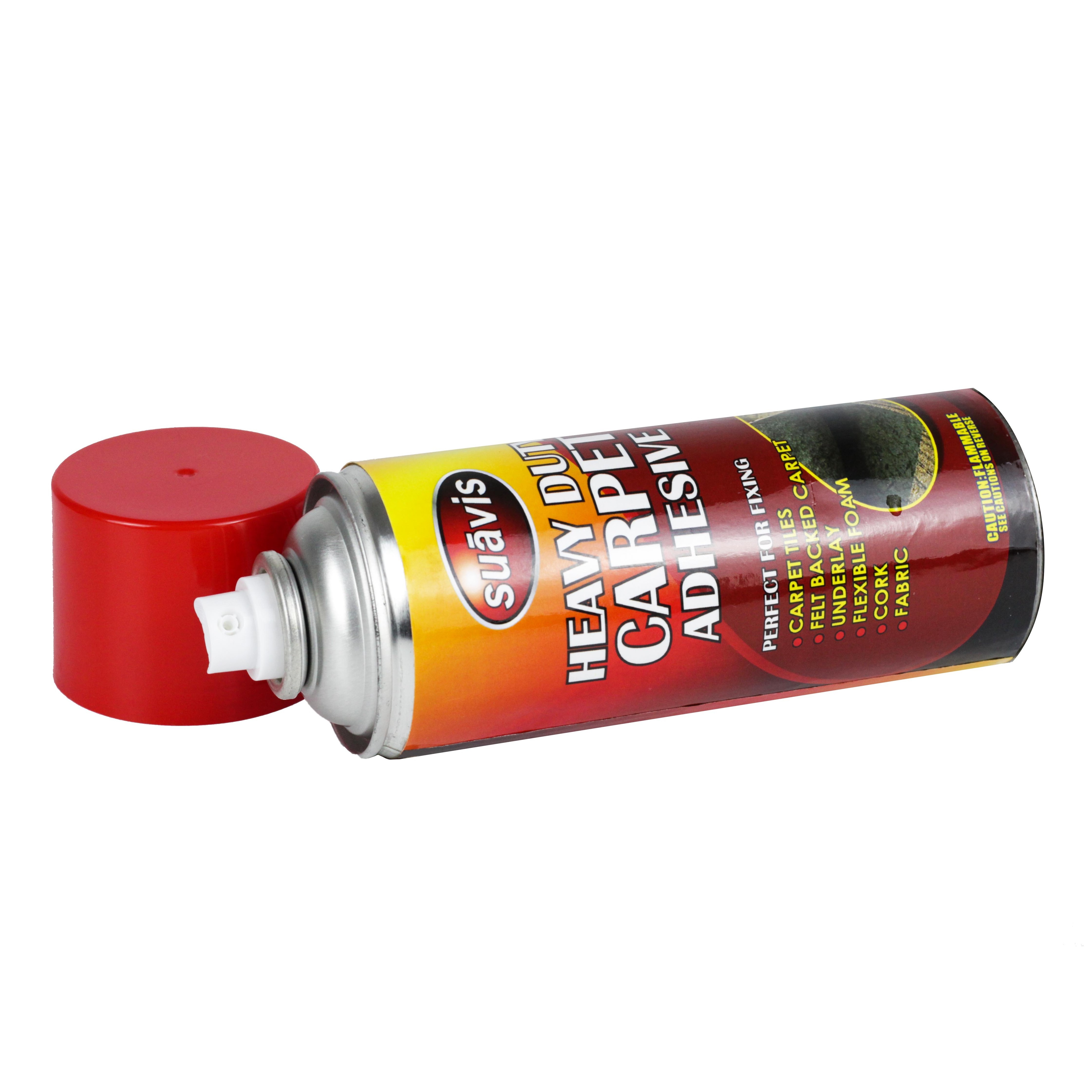 Factory for eco-friendly heavy duty vinyl adhesive removal glue spray use for carpet upholstery and photo mount