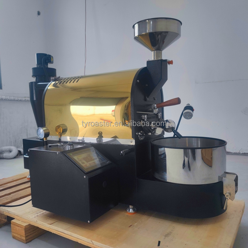 Laser cut toper turkish industrial 2kg coffee roaster probat sample roaster tostadora de cafe