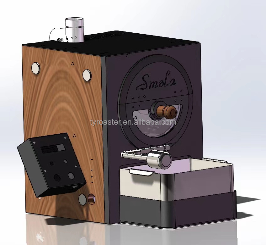 Laboratory use Artisan support 500g 600g sample coffee roaster infrared coffee roaster small coffee roaster