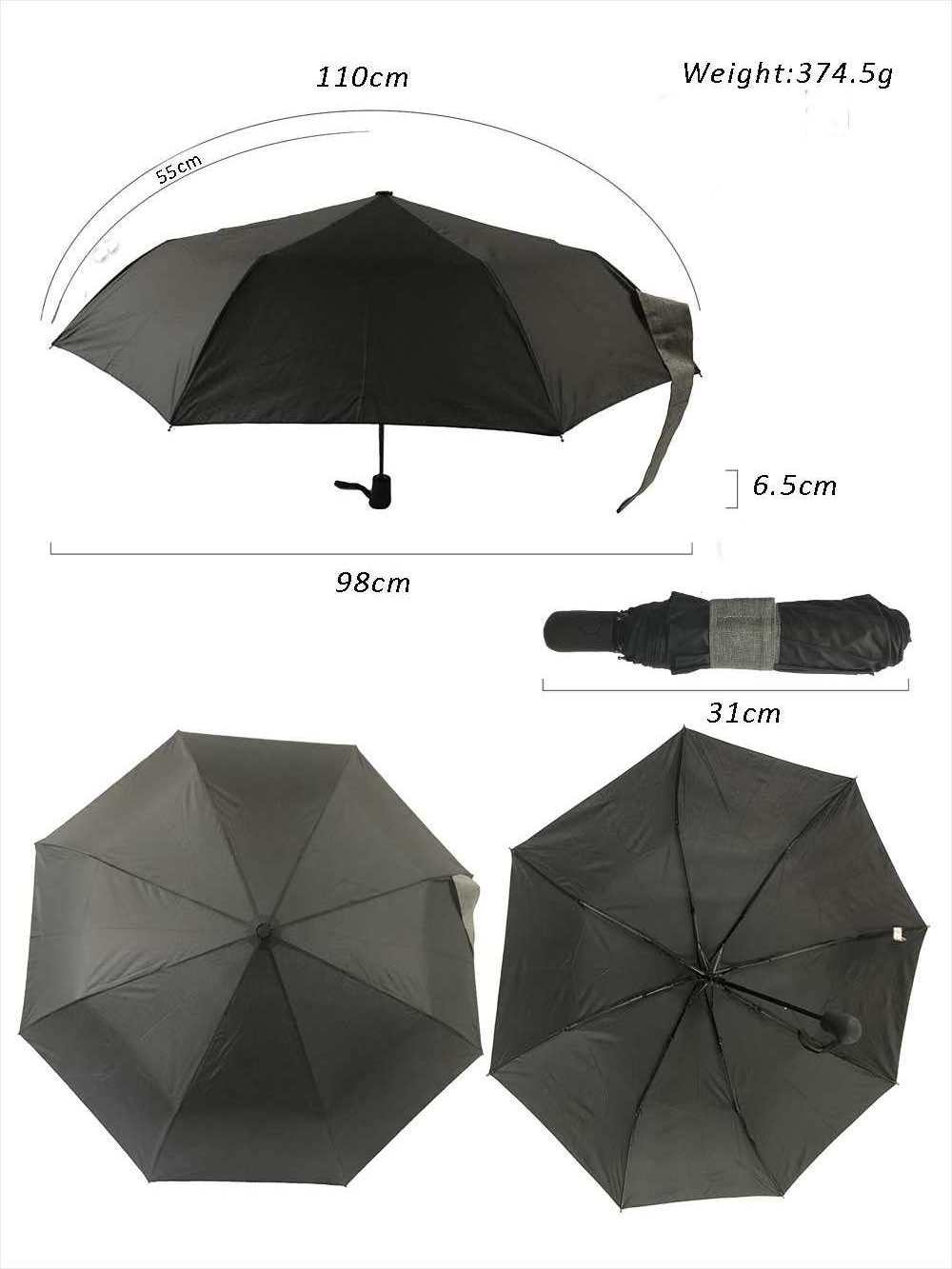 ins 2023 Wholesales Cheap Lock Head Handle Pure Color Custom Folding Umbrella With Logo Prints full auto open pink color