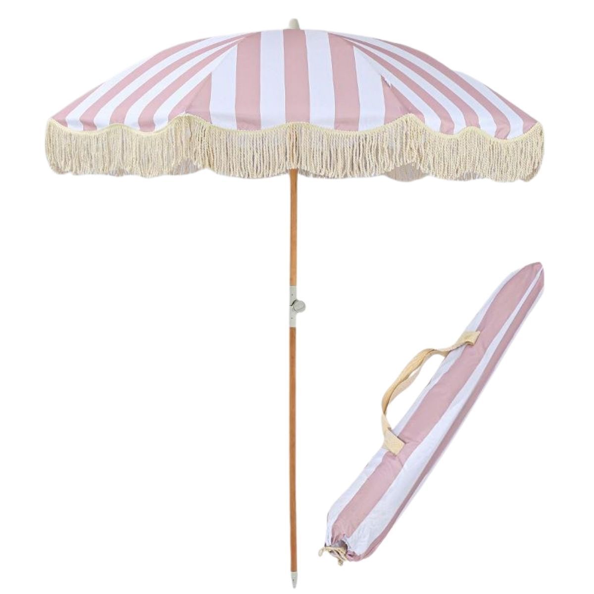 Factory sale Outdoor Garden Umbrella Sun Shade Beach Parasol Umbrella With Tassels