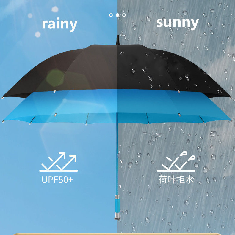 luxury umbrella with logo LED Light up Flashing LED Umbrellas  top quality straight