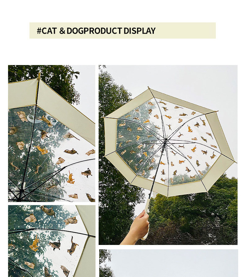 Personality Branded Full Printing Logo Promotional Large Oversize Transparent Custom Umbrella With Logo Printing