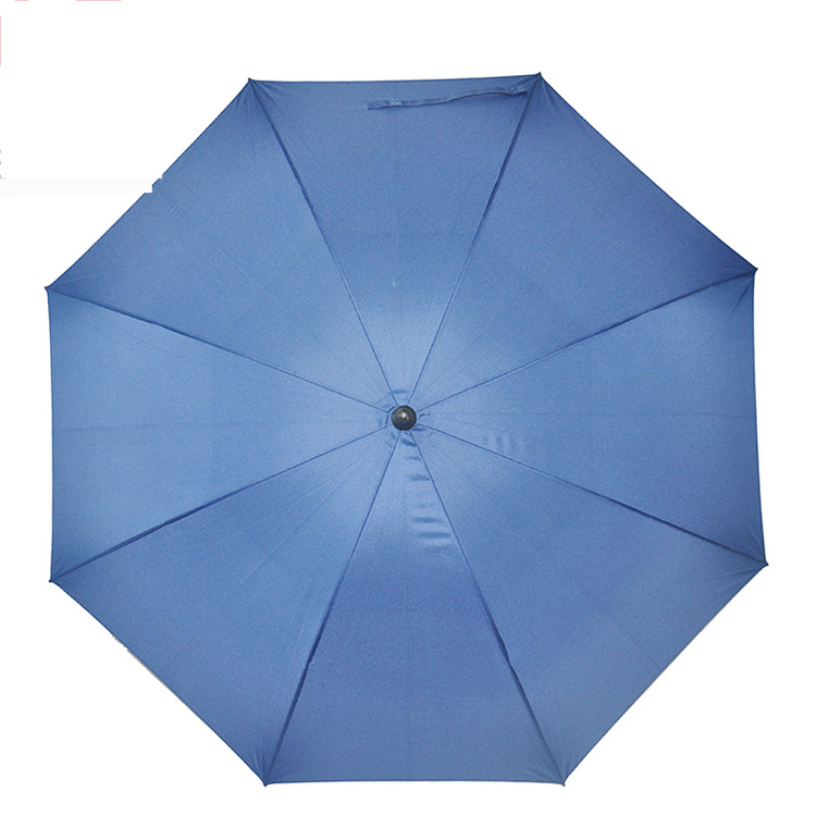 Multi-function hot sale straight umbrella with fan and parasol with fan for summer umbrellas