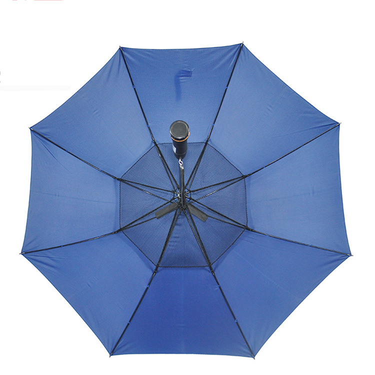 Multi-function hot sale straight umbrella with fan and parasol with fan for summer umbrellas