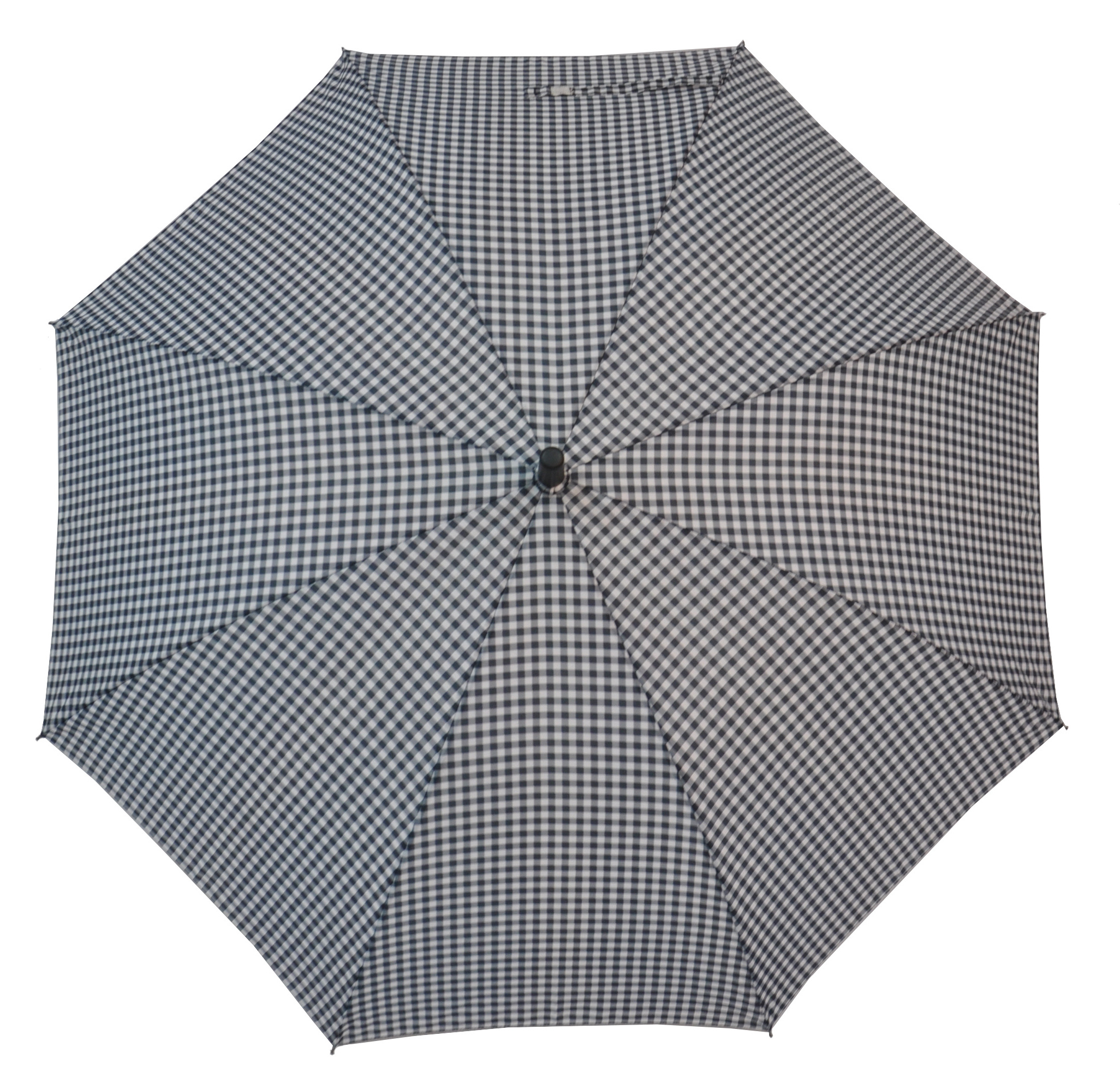 Auto Open Straight Fujian Umbrella Plaid Fabric Stick Payung Umbrella