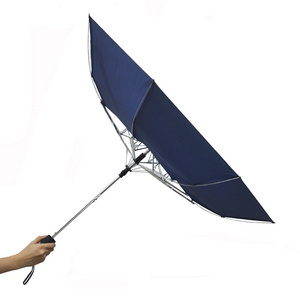 42 Inch Arc Strong Wind Resistant Windstorm 2 fold Windproof Promotion Rain Umbrella