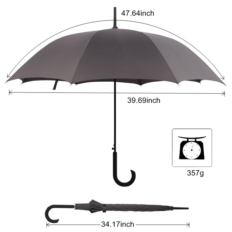 BSCI and Sedex Factory Umbrella Cheap Highly Cost-effective Promotional Straight umbrella for Gifts