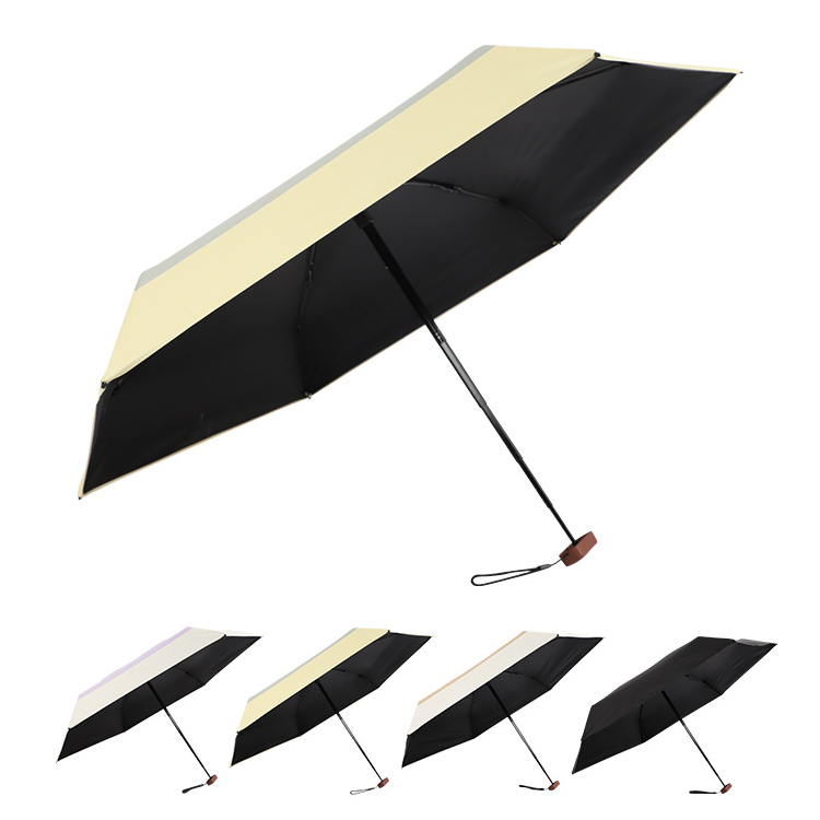 The Smallest 5 Fold umbrella 16cm Anti UV Sun Umbrella