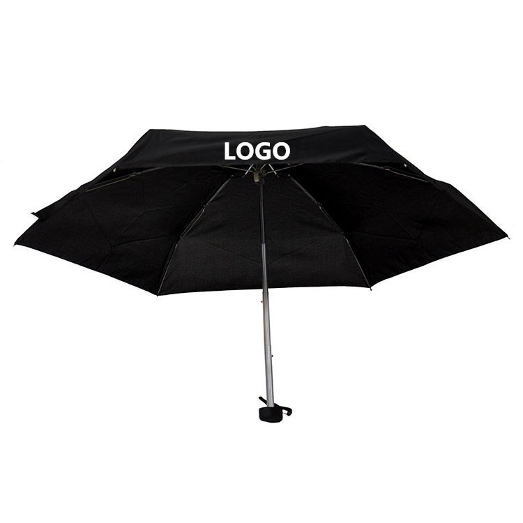 OEM Cell Phone Small 5 Folding Mini Umbrella With Custom Logo