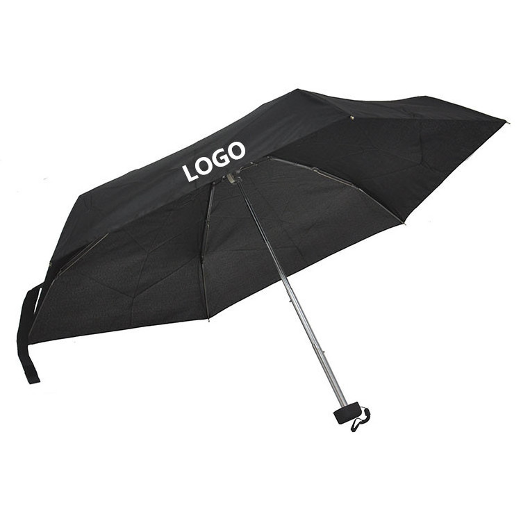 OEM Cell Phone Small 5 Folding Mini Umbrella With Custom Logo